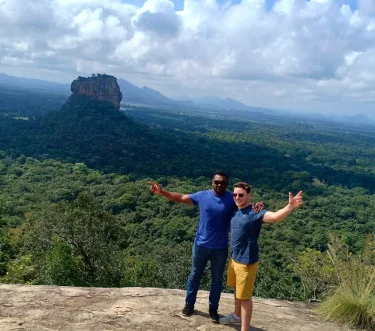 Selfie On The Top Of Pidurangala Rock - Sri Lanka