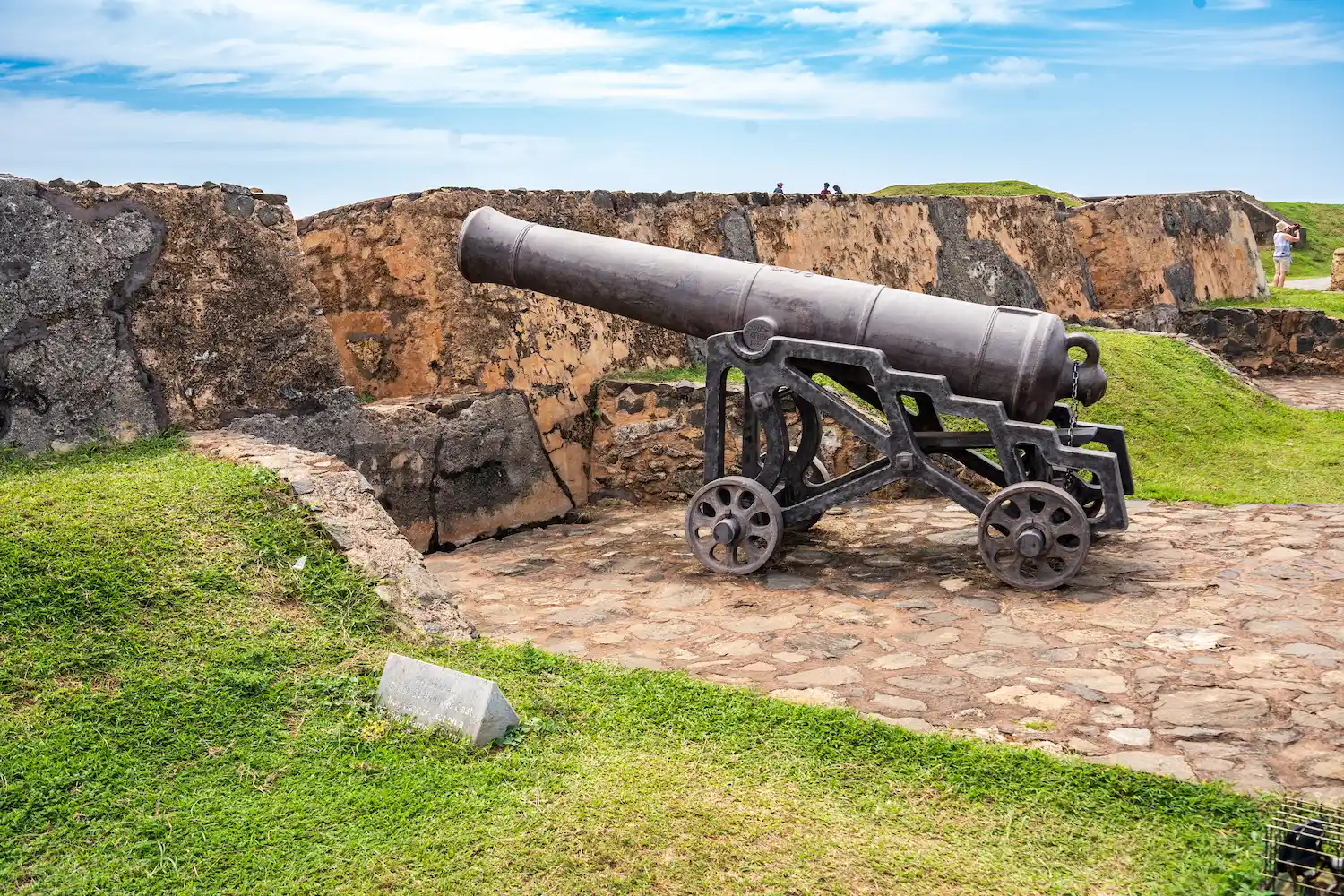 Galle Fort Dutch ramparts at sunset