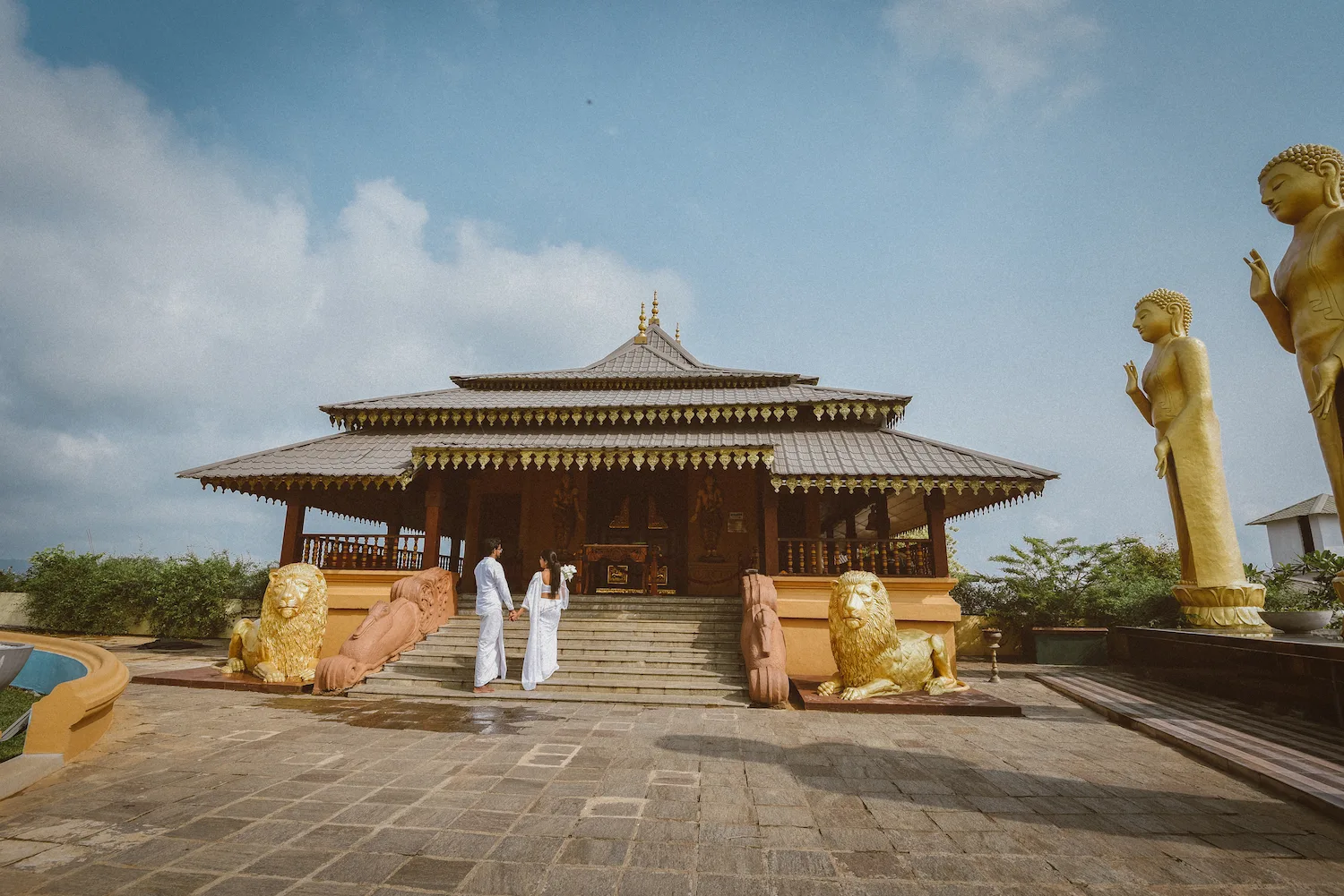 Nelligala Temple sunrise viewpoint