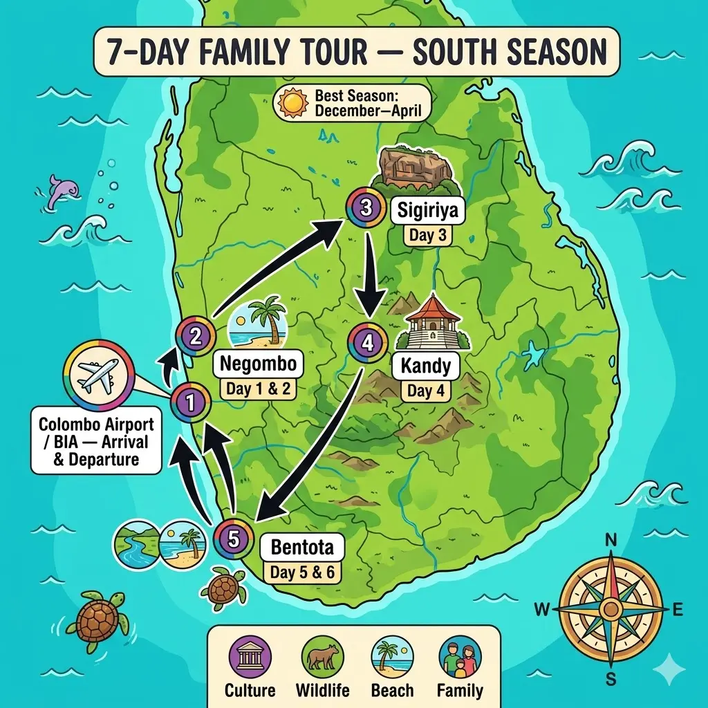 Sri Lanka Family Tour Overview