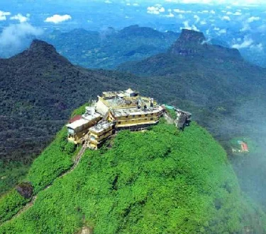 Adam's Peak from Above