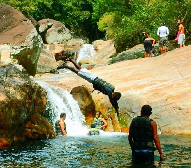 Seven Falls and Confidence Jump Activities