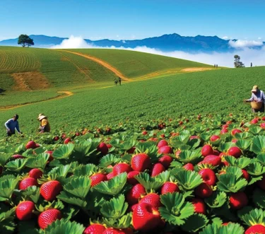 Nuwara Eliya Strawbarry Garden