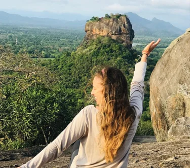 Scenic Sigiriya from Distance