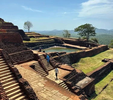 Sigiriya Rock Top View